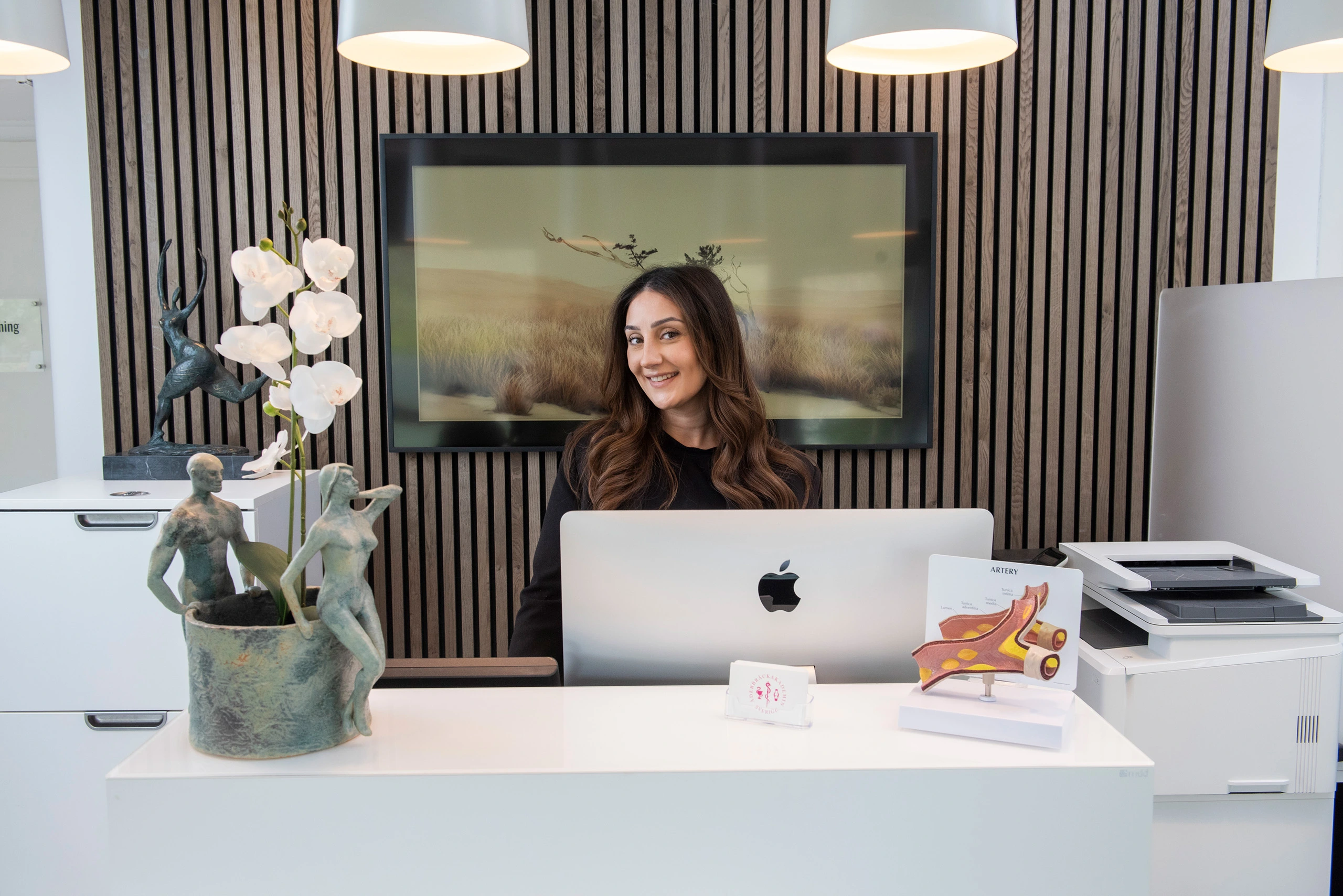 Receptionen på Kirurgicentrum Öresund i Malmö – välkommen som patient